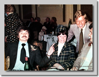 London sales promotion to commercial clients with ??, Val Houston & Bob White. 